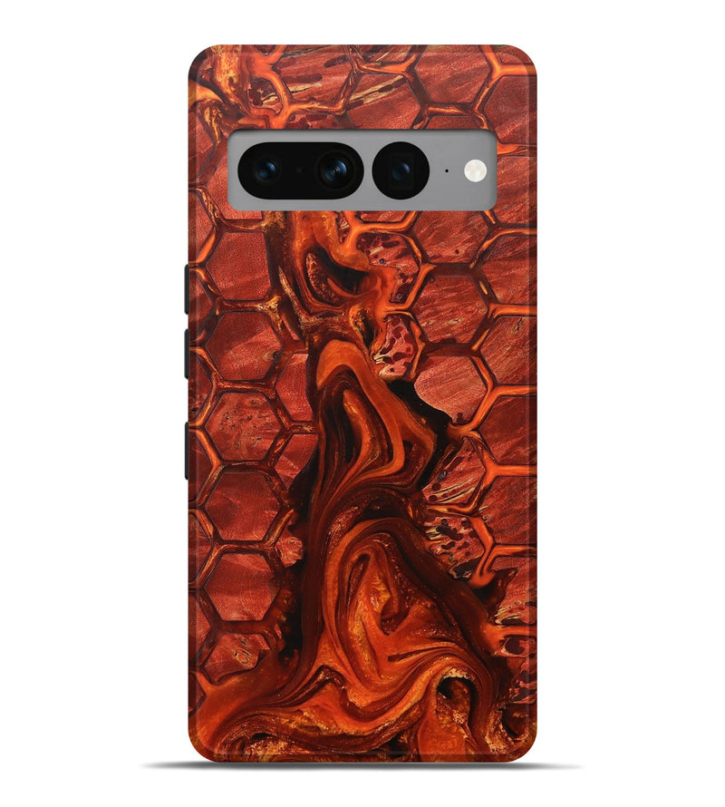 Pixel 7 Pro Wood+Resin Live Edge Phone Case - Lakisha (Pattern, 702090)