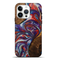 iPhone 15 Pro Max Wood+Resin Live Edge Phone Case - Sloane (Purple, 702125)