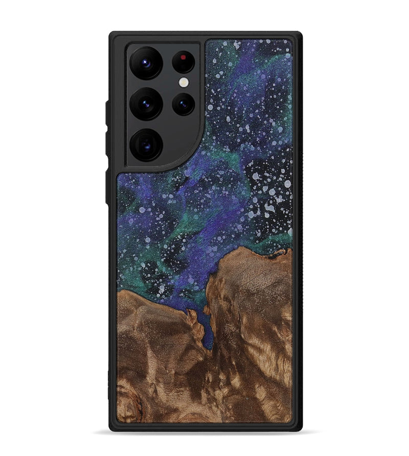 Galaxy S22 Ultra Wood+Resin Phone Case - Gene (Cosmos, 702253)