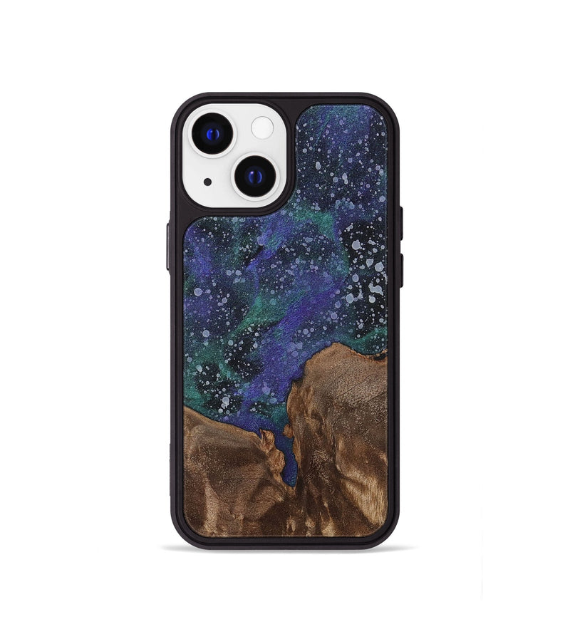 iPhone 13 mini Wood+Resin Phone Case - Gene (Cosmos, 702253)