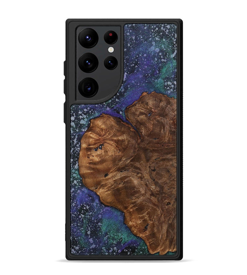Galaxy S22 Ultra Wood+Resin Phone Case - Gwen (Cosmos, 702254)