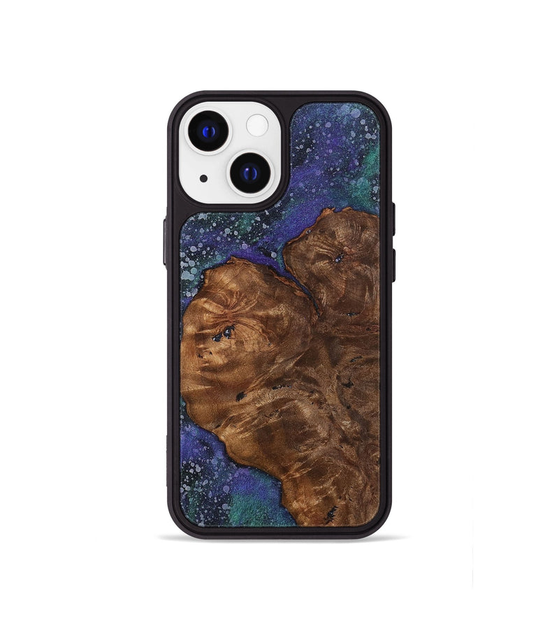 iPhone 13 mini Wood+Resin Phone Case - Gwen (Cosmos, 702254)