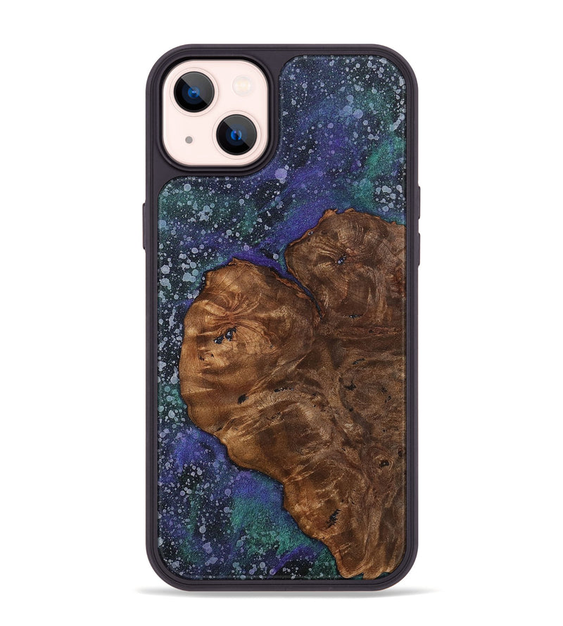 iPhone 14 Plus Wood+Resin Phone Case - Gwen (Cosmos, 702254)