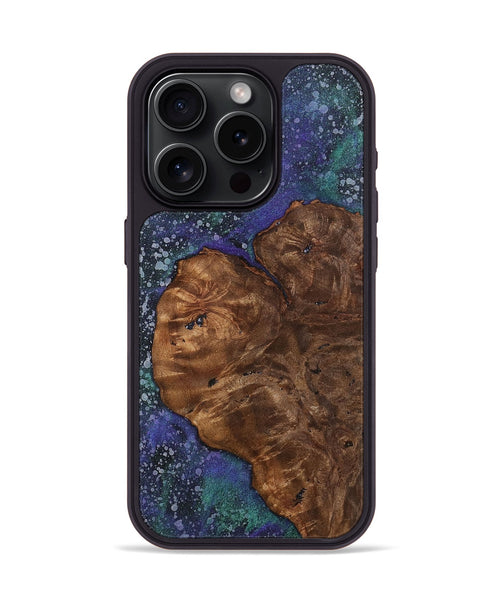 iPhone 15 Pro Wood+Resin Phone Case - Gwen (Cosmos, 702254)