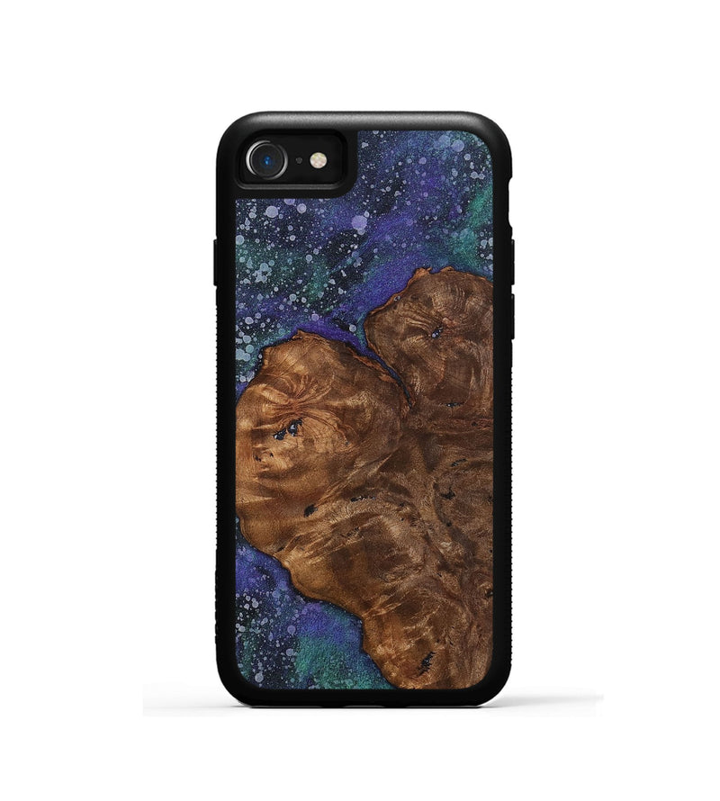 iPhone SE Wood+Resin Phone Case - Gwen (Cosmos, 702254)