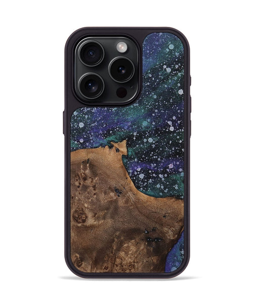 iPhone 15 Pro Wood+Resin Phone Case - Mandy (Cosmos, 702256)