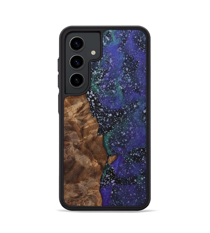 Galaxy S24 Wood+Resin Phone Case - Mckinley (Cosmos, 702257)