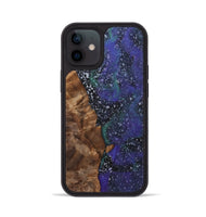 iPhone 12 Wood+Resin Phone Case - Mckinley (Cosmos, 702257)