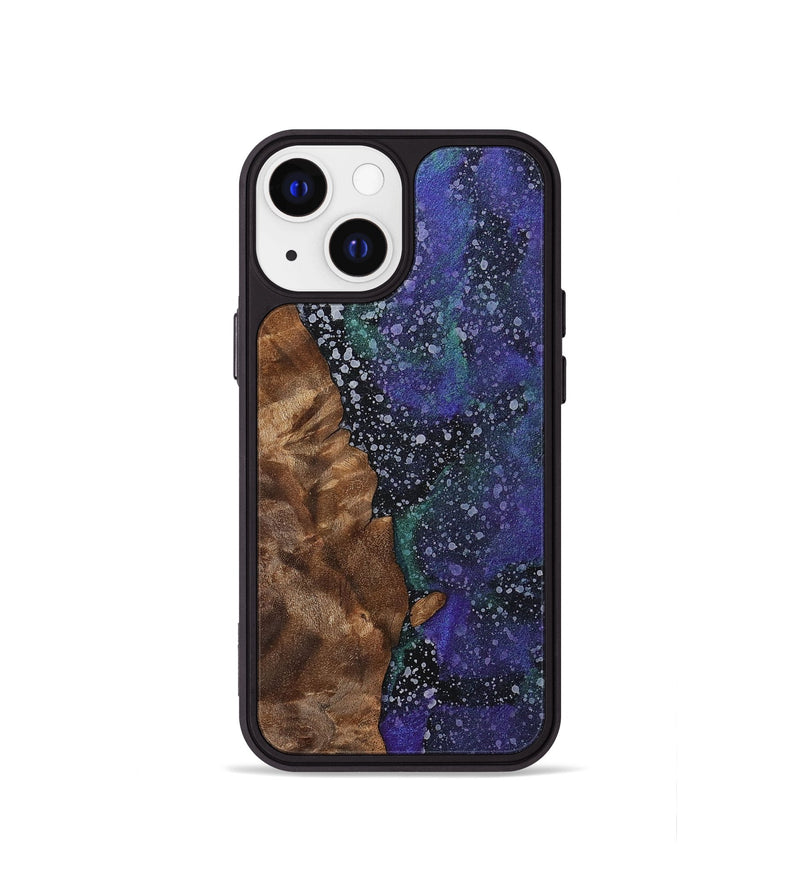 iPhone 13 mini Wood+Resin Phone Case - Mckinley (Cosmos, 702257)