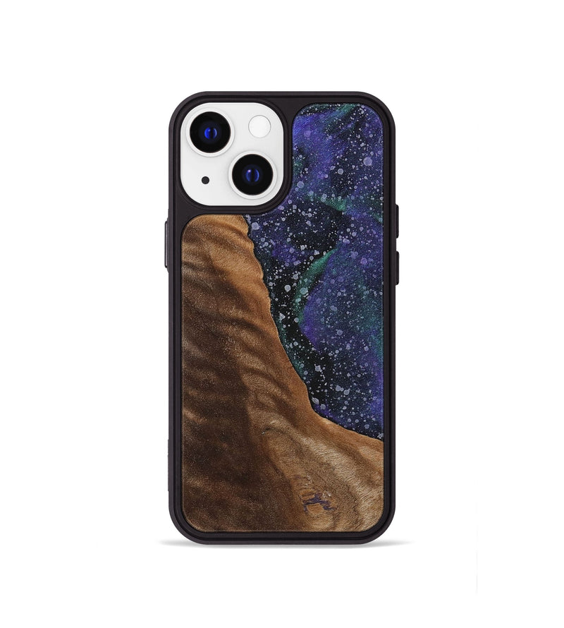 iPhone 13 mini Wood+Resin Phone Case - Glen (Cosmos, 702259)