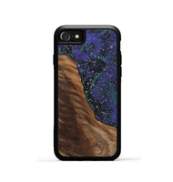 iPhone SE Wood+Resin Phone Case - Glen (Cosmos, 702259)