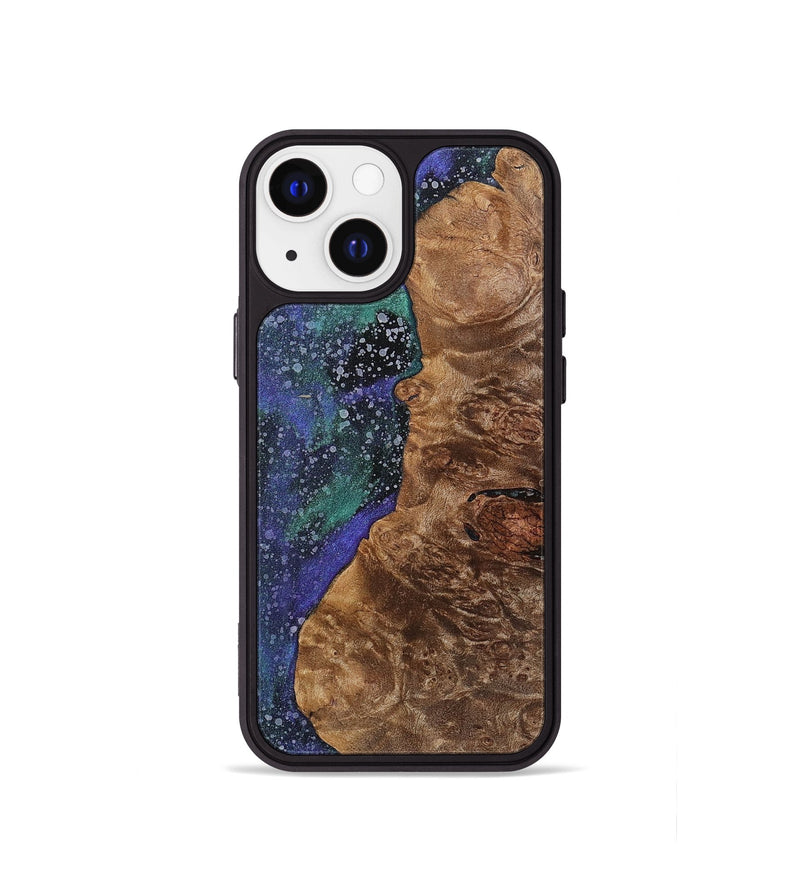 iPhone 13 mini Wood+Resin Phone Case - Robert (Cosmos, 702261)