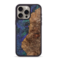 iPhone 15 Pro Max Wood+Resin Phone Case - Robert (Cosmos, 702261)