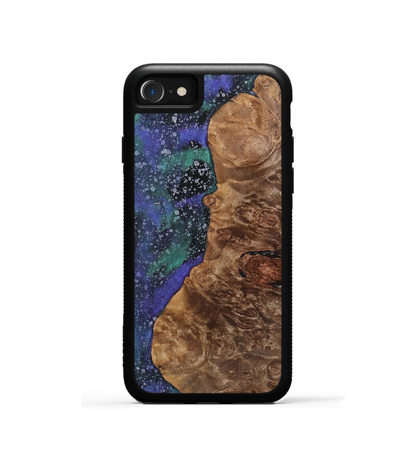 iPhone SE Wood+Resin Phone Case - Robert (Cosmos, 702261)