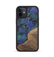 iPhone 12 Wood+Resin Phone Case - Dexter (Cosmos, 702262)