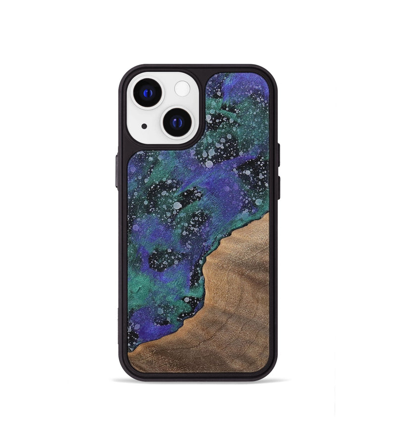 iPhone 13 mini Wood+Resin Phone Case - Dexter (Cosmos, 702262)