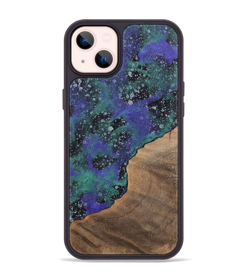iPhone 14 Plus Wood+Resin Phone Case - Dexter (Cosmos, 702262)