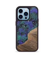 iPhone 14 Pro Wood+Resin Phone Case - Dexter (Cosmos, 702262)