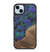 iPhone 15 Plus Wood+Resin Phone Case - Dexter (Cosmos, 702262)
