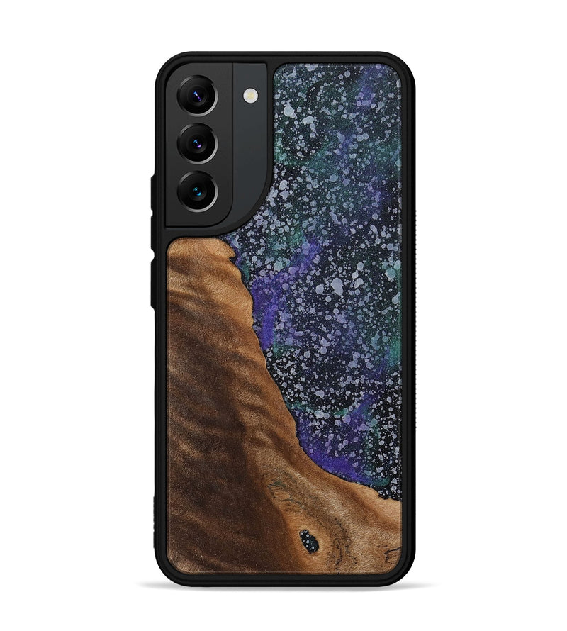 Galaxy S22 Plus Wood+Resin Phone Case - Zayn (Cosmos, 702263)