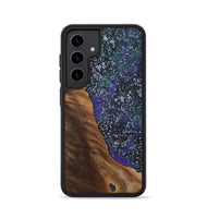 Galaxy S24 Wood+Resin Phone Case - Zayn (Cosmos, 702263)