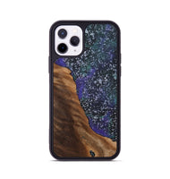 iPhone 11 Pro Wood+Resin Phone Case - Zayn (Cosmos, 702263)