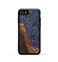 iPhone SE Wood+Resin Phone Case - Zayn (Cosmos, 702263)