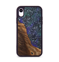 iPhone Xr Wood+Resin Phone Case - Zayn (Cosmos, 702263)