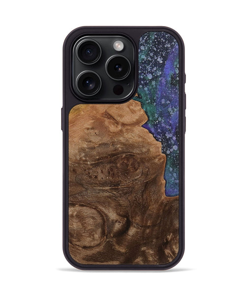 iPhone 15 Pro Wood+Resin Phone Case - Jonah (Cosmos, 702264)