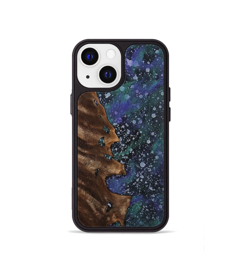 iPhone 13 mini Wood+Resin Phone Case - Gabriella (Cosmos, 702265)