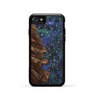 iPhone SE Wood+Resin Phone Case - Gabriella (Cosmos, 702265)