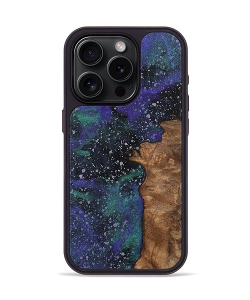 iPhone 15 Pro Wood+Resin Phone Case - Sergio (Cosmos, 702266)