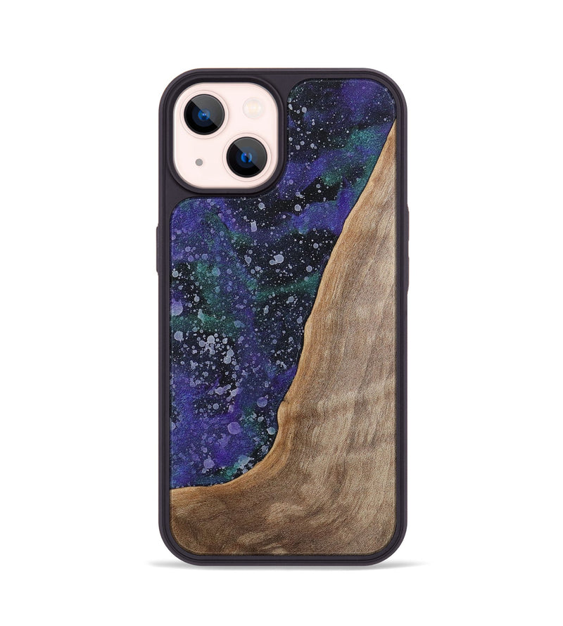 iPhone 14 Wood+Resin Phone Case - Autumn (Cosmos, 702268)