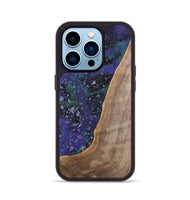 iPhone 14 Pro Wood+Resin Phone Case - Autumn (Cosmos, 702268)