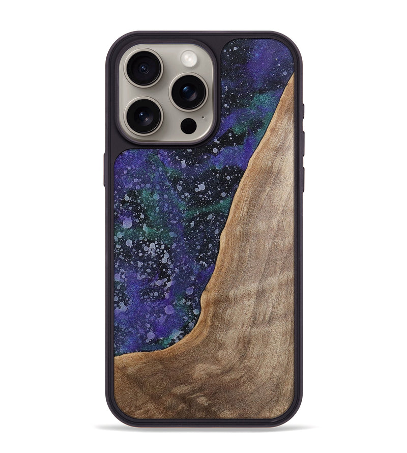 iPhone 15 Pro Max Wood+Resin Phone Case - Autumn (Cosmos, 702268)