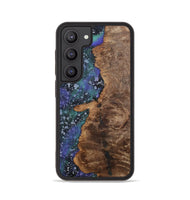 Galaxy S23 Wood+Resin Phone Case - Tevin (Cosmos, 702269)