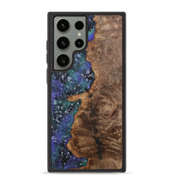 Galaxy S23 Ultra Wood+Resin Phone Case - Tevin (Cosmos, 702269)