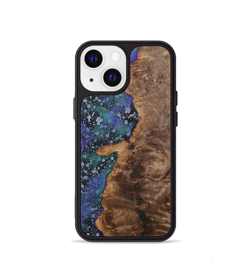 iPhone 13 mini Wood+Resin Phone Case - Tevin (Cosmos, 702269)