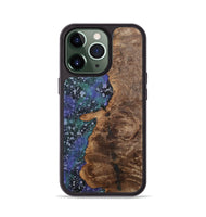 iPhone 13 Pro Wood+Resin Phone Case - Tevin (Cosmos, 702269)