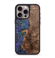 iPhone 15 Pro Max Wood+Resin Phone Case - Tevin (Cosmos, 702269)