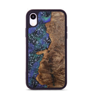 iPhone Xr Wood+Resin Phone Case - Tevin (Cosmos, 702269)