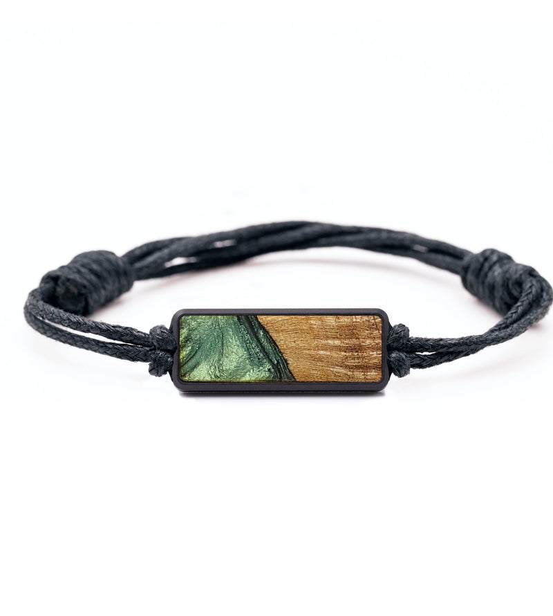 Classic Wood+Resin Bracelet - Omar (Green, 702401)