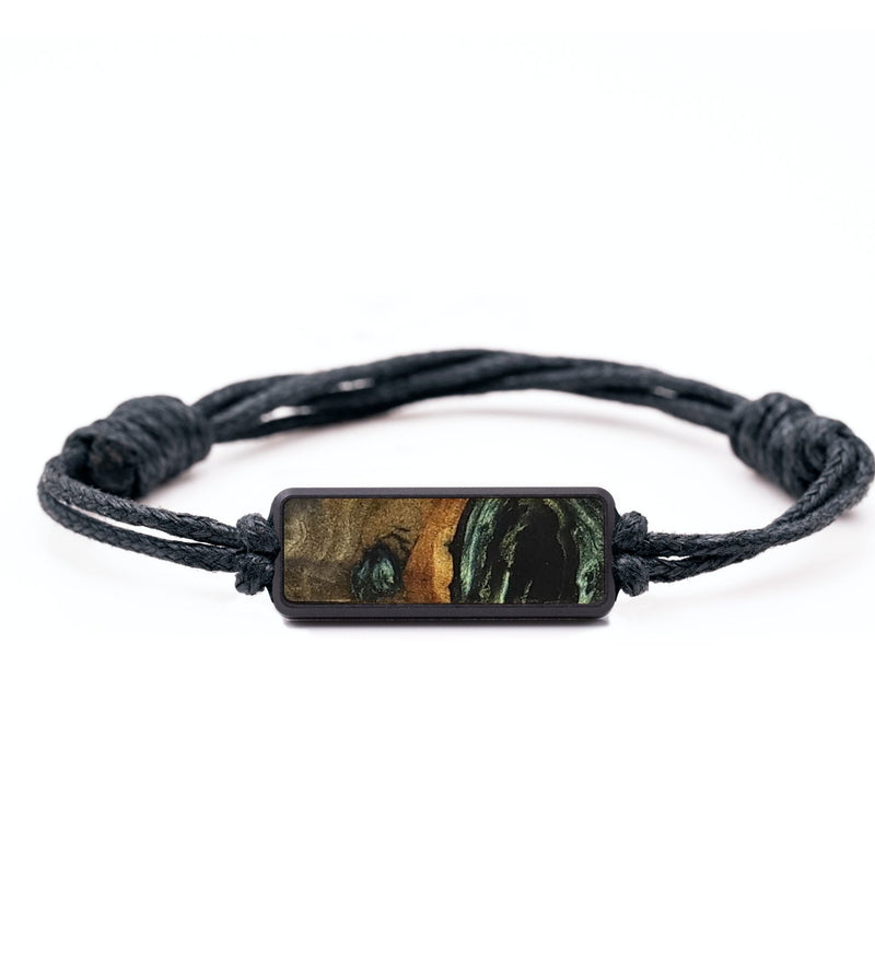 Classic Wood+Resin Bracelet - Ember (Green, 702410)