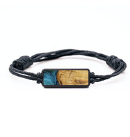 Classic Wood+Resin Bracelet - Damian (Blue, 702462)