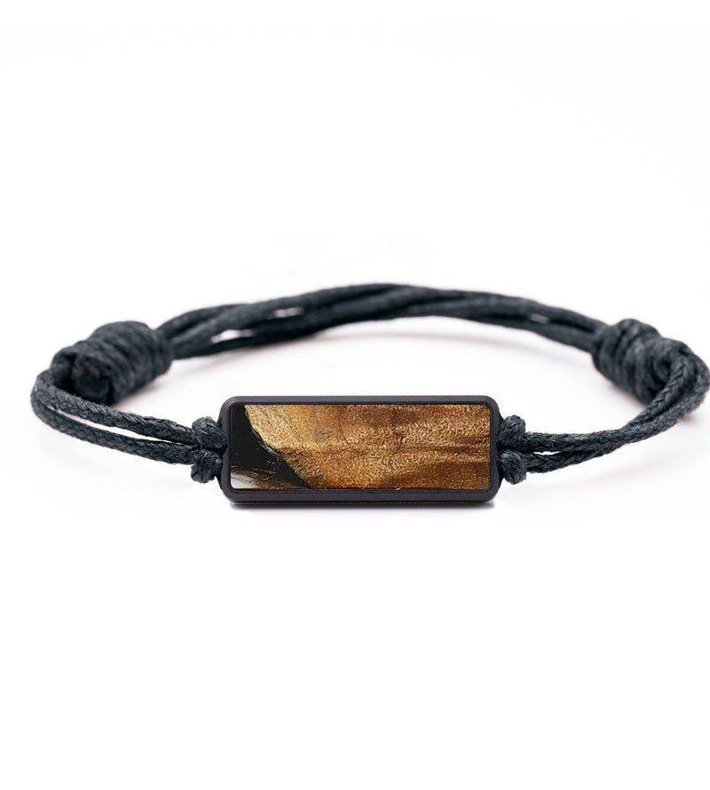 Classic Wood+Resin Bracelet - Malachi (Black & White, 702484)
