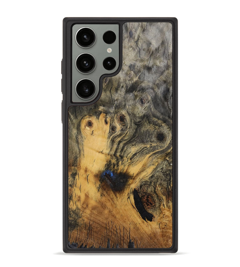 Galaxy S23 Ultra Wood+Resin Phone Case - Mary (Wood Burl, 702540)