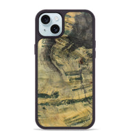 iPhone 15 Plus Wood+Resin Phone Case - Adrian (Wood Burl, 702542)
