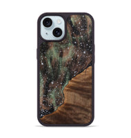 iPhone 15 Wood+Resin Phone Case - Zara (Cosmos, 702562)