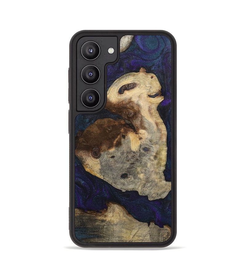 Galaxy S23 Wood+Resin Phone Case - Tori (Mosaic, 702565)