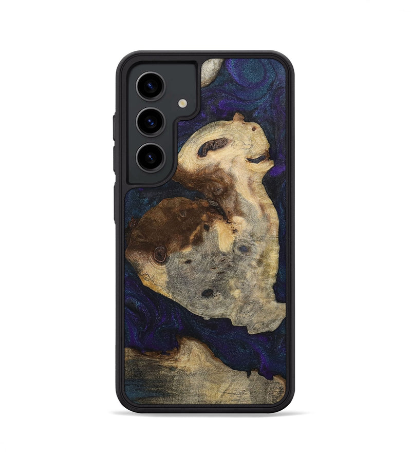 Galaxy S24 Wood+Resin Phone Case - Tori (Mosaic, 702565)